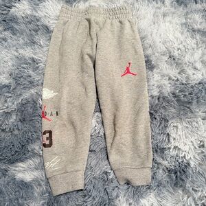 Jordan Boys 2T 3T Kids Gray Sweatpants